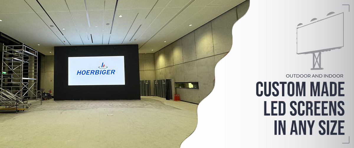 LED Displays für Innen- und Außenbereich