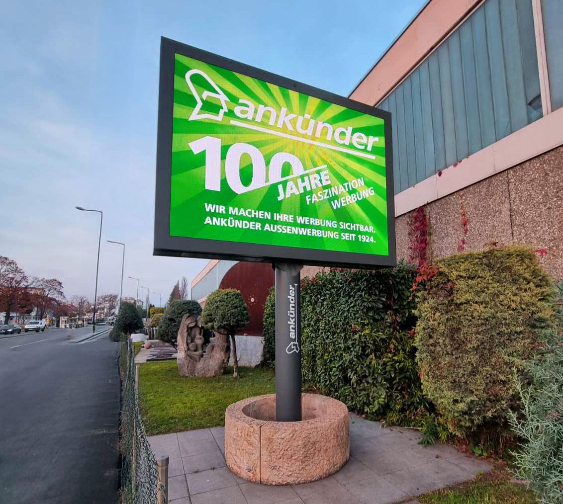 Transparentes LED Display Projekt