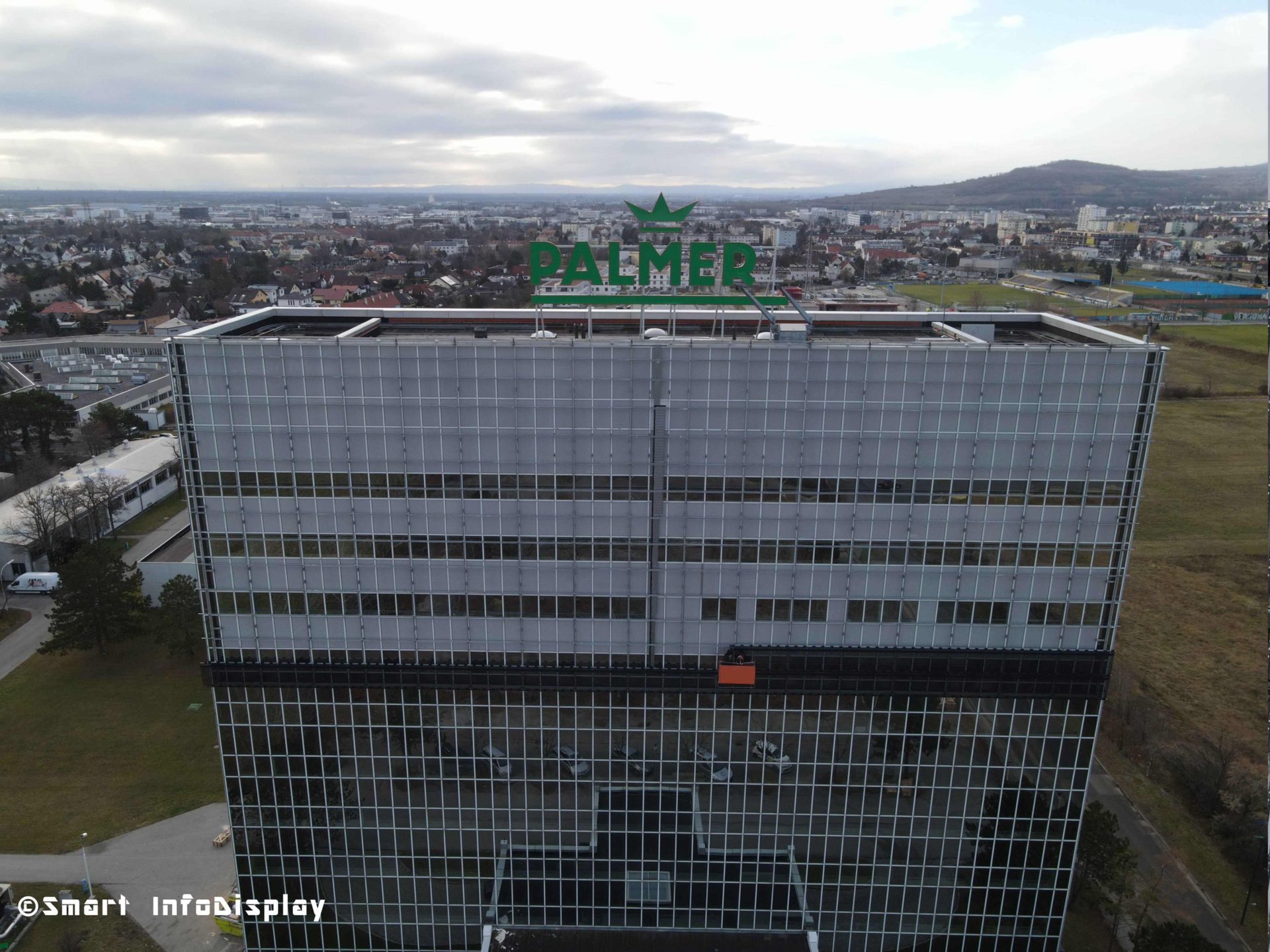Transparentes LED Display Palmers SCS