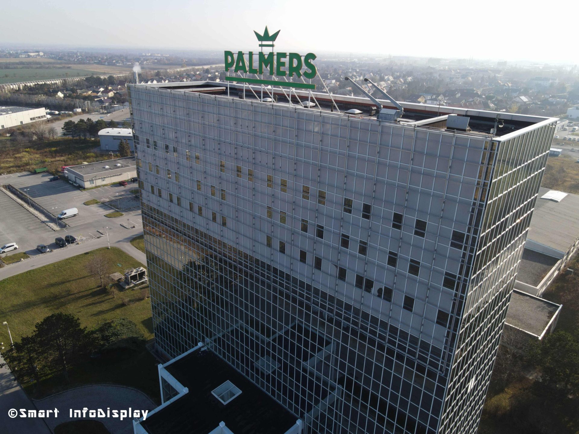Transparentes LED Display Palmers SCS